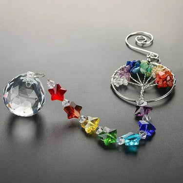 Tree of Life Crystal Ball Suncatcher-Your Soul Place